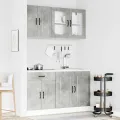 Ensemble d'armoires de cuisine 4 pcs Kalmar bois d'ingénierie