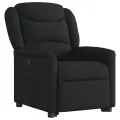 Fauteuil inclinable noir tissu