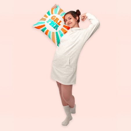 Kussenhoes HappyFriday Aware Girl power Multicolour 50 x 50 cm 2 Onder