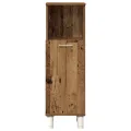 Ensemble de meubles salle de bain 3 pcs bois d'ingénierie