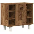 Ensemble de meubles salle de bain 3 pcs bois d'ingénierie