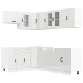 Ensemble d'armoires de cuisine 11 pcs Kalmar bois d'ingénierie