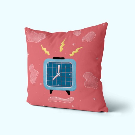 Cushion cover HappyFriday Aware Patience Multicolour 50 x 50 cm 2 Piec