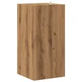 Armoire d'angle chêne artisanal 33x33x67 cm bois d'ingénierie