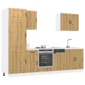Ensemble d'armoires de cuisine 7 pcs Kalmar bois d'ingénierie