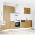 Ensemble d'armoires de cuisine 7 pcs Kalmar bois d'ingénierie