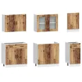 Ensemble d'armoires de cuisine 7 pcs Kalmar bois d'ingénierie