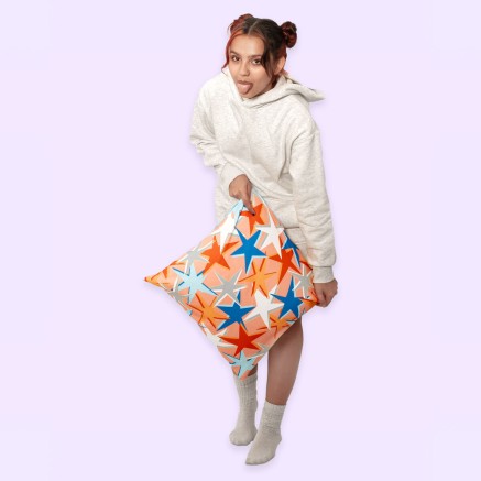 Fodera per cuscino HappyFriday Aware Do it Multicolore 50 x 50 cm 2 Pe 2