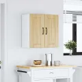 Armoire murale de cuisine Lucca chêne sonoma bois ingénierie