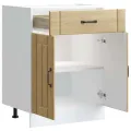 Armoire de cuisine Lucca chêne sonoma bois ingénierie