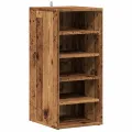 Armoire à chaussures vieux bois 32x35x70 cm bois d'ingénierie