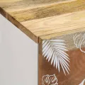 Tables de chevet 2 pcs 40x33,5x46 cm Bois de manguier solide