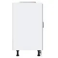 Meuble de base de lavabo Lucca blanc bois d'ingénierie