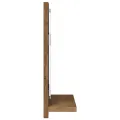  Armoire à miroir de salle de bain chêne artisanal 60x11x37 cm