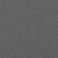 Chaise à bascule avec repose-pied Gris foncé Tissu