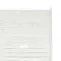 Banc d'angle REINE 151 cm blanc bois de pin solide