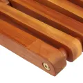 Chaises pliables d'extérieur lot de 2 Bois d'acacia solide