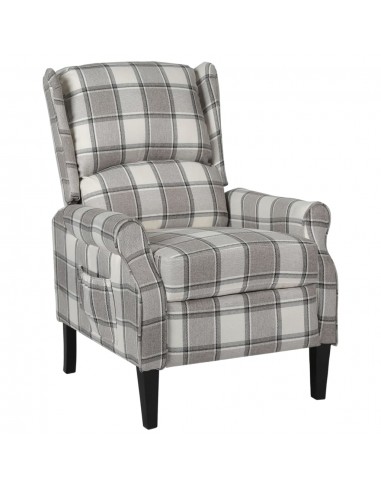 Fauteuil inclinable Gris Tissu