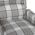 Fauteuil inclinable Gris Tissu
