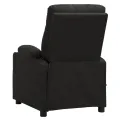 Fauteuil inclinable Noir Tissu