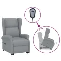 Fauteuil Gris clair Tissu