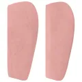 Tête de lit avec oreilles Rose 183x23x78/88 cm Velours