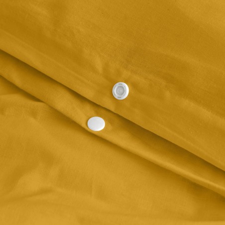 Juego de funda nórdica HappyFriday Basic Kids Mostaza Cama de 80 2 Pi