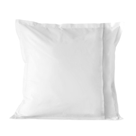 Taie d'oreiller HappyFriday BASIC Blanc 60 x 60 cm (2 Unités) 2