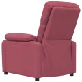 Fauteuil inclinable Rouge bordeaux Tissu