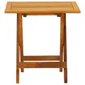 Table de bistro 46x46x47 cm Bois d'acacia massif