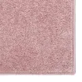 Tapis à poils courts 240x340 cm Rose
