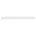 Étagères murales 4 pcs Blanc brillant 115x9x3 cm