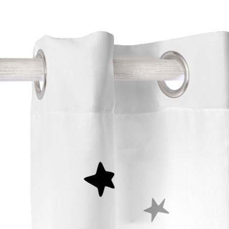 Gordijnen HappyFriday BLANC Multicolour Sterren 140 x 300 cm