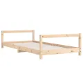 Cadre de lit pour enfant 90x190 cm Bois de pin massif