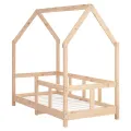 Cadre de lit pour enfant 70x140 cm bois de pin massif