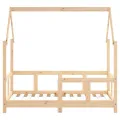 Cadre de lit pour enfant 70x140 cm bois de pin massif