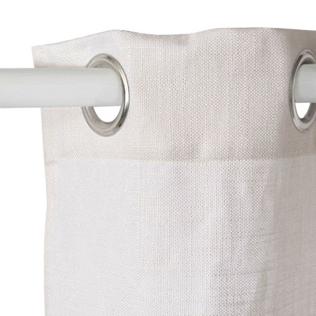 Curtain HappyFriday Basic White 140 x 280 cm