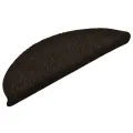 Tapis autoadhésifs de marches 10pcs Marron 56x17x3cm Aiguilleté