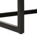 Fauteuil marron cuir véritable