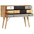 Buffet 110x30x82 cm Bois de manguier massif