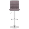 Tabouret de bar Taupe Tissu
