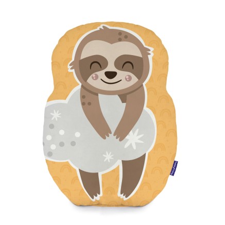 Kussen HappyFriday Moshi Moshi Multicolour Luiaard 40 x 30 cm