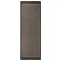Tapis à tissage plat d'extérieur 80x250 cm Marron foncé