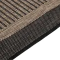 Tapis à tissage plat d'extérieur 80x250 cm Marron foncé