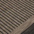 Tapis à tissage plat d'extérieur 80x250 cm Marron foncé
