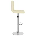 Tabouret de bar Crème Tissu
