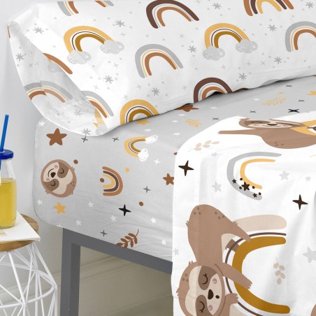 Onderlaken HappyFriday MOSHI MOSHI Multicolour 105 x 200 x 32 cm