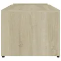 Table basse Chêne sonoma 90x45x35 cm bois d’ingénierie