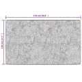 Tapis lavable anthracite 120x170 cm antidérapant