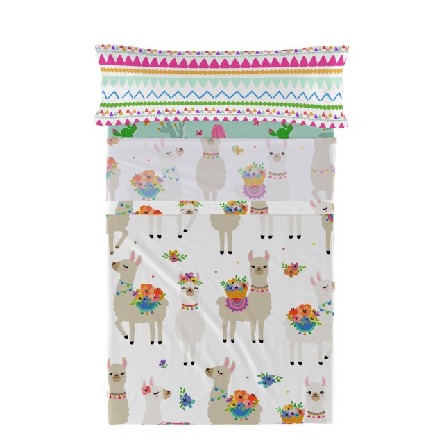 Juego de Sábanas HappyFriday MOSHI MOSHI Multicolor Cama de 80/90 160